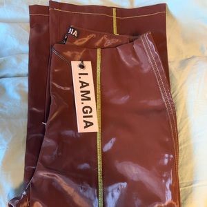 Iamgia Callisto Pant Brown Pu 